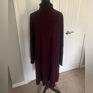 Turtleneck Sweater Dress